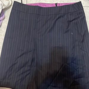 Navy blue banana republic skirt